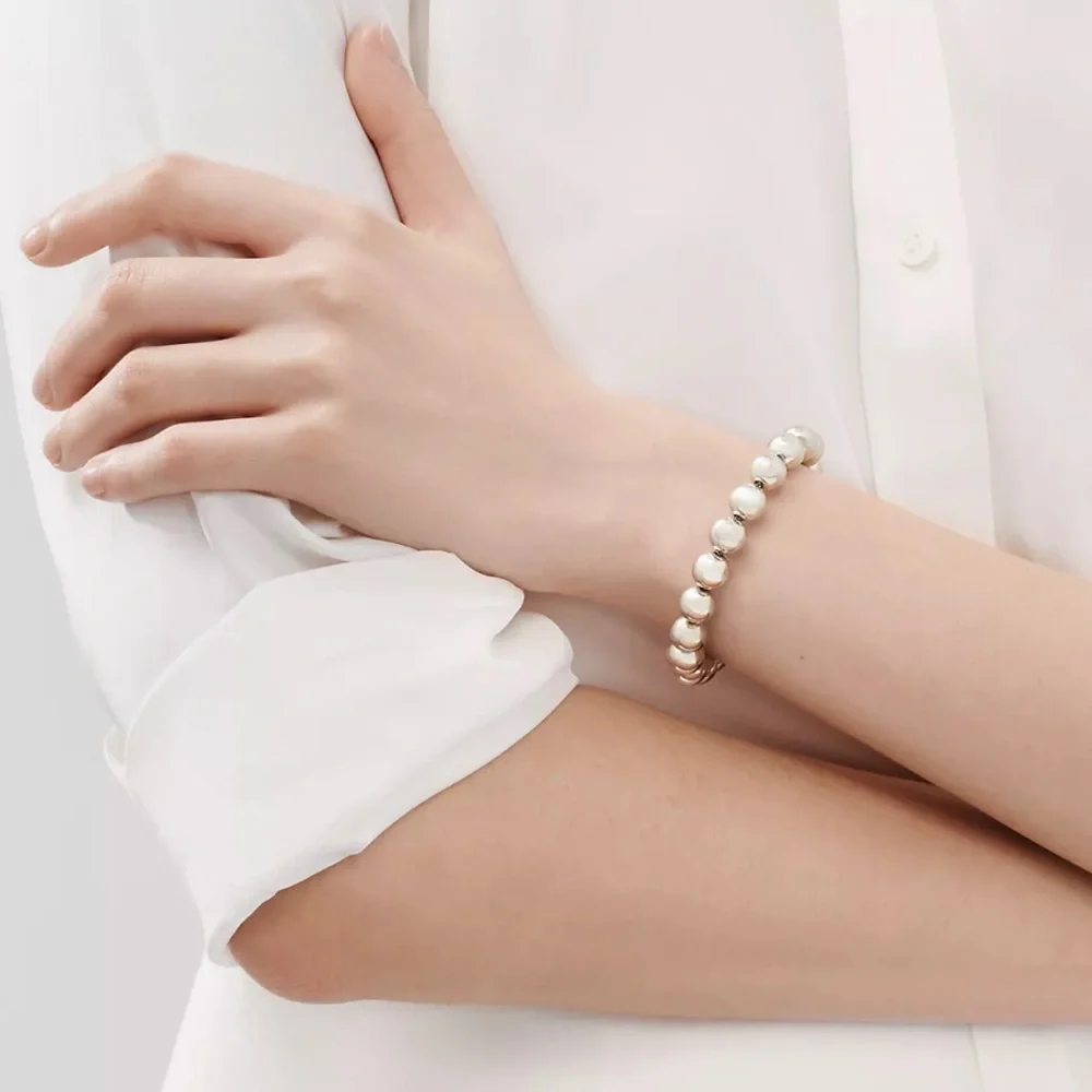 Tiffany & Co silver ball bracelet - Picture 2 of 12